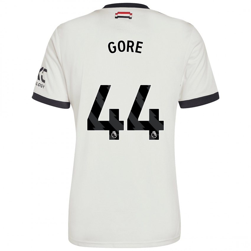 Gyermek Daniel Gore #44 Törtfehér Harmadik Számú Jersey 2024/25 Mez Póló Ing