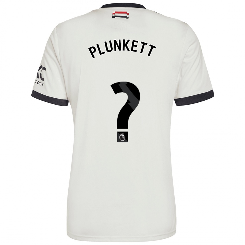 Gyermek Dante Plunkett #0 Törtfehér Harmadik Számú Jersey 2024/25 Mez Póló Ing