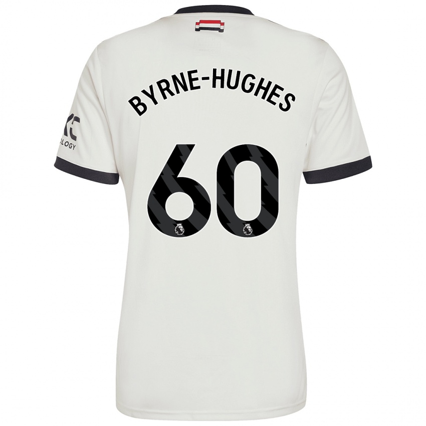 Gyermek Cameron Byrne-Hughes #60 Törtfehér Harmadik Számú Jersey 2024/25 Mez Póló Ing