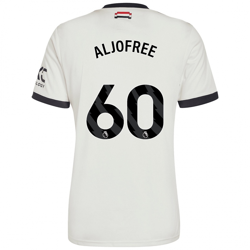 Gyermek Sonny Aljofree #60 Törtfehér Harmadik Számú Jersey 2024/25 Mez Póló Ing