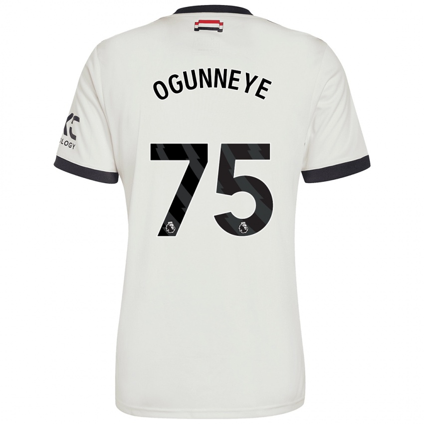 Gyermek Habeeb Ogunneye #75 Törtfehér Harmadik Számú Jersey 2024/25 Mez Póló Ing