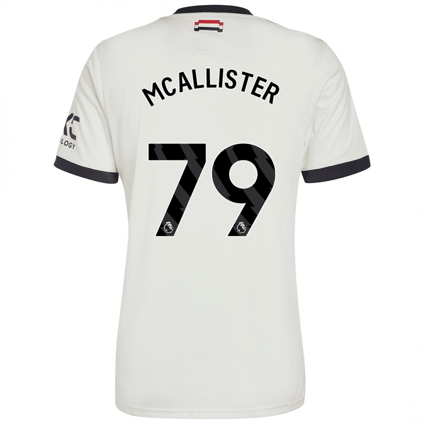 Gyermek Finley Mcallister #79 Törtfehér Harmadik Számú Jersey 2024/25 Mez Póló Ing