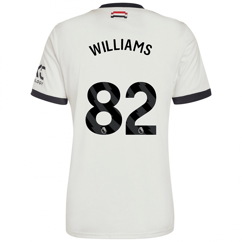 Gyermek Ethan Williams #82 Törtfehér Harmadik Számú Jersey 2024/25 Mez Póló Ing