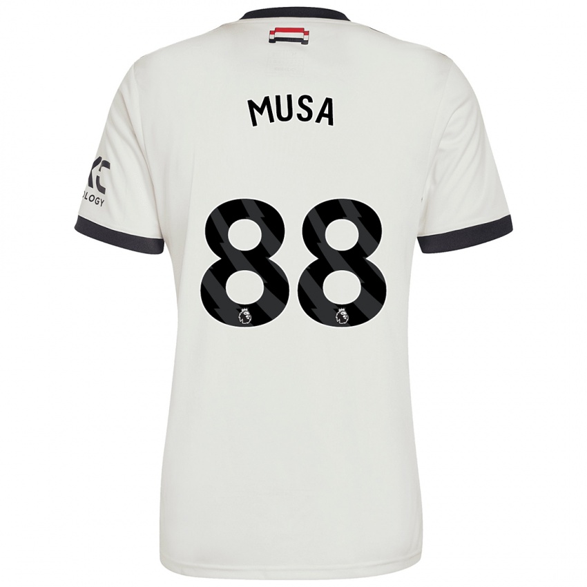 Gyermek Victor Musa #88 Törtfehér Harmadik Számú Jersey 2024/25 Mez Póló Ing