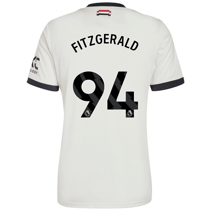 Gyermek Jayce Fitzgerald #94 Törtfehér Harmadik Számú Jersey 2024/25 Mez Póló Ing