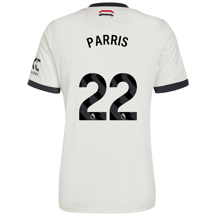 Gyermek Nikita Parris #22 Törtfehér Harmadik Számú Jersey 2024/25 Mez Póló Ing