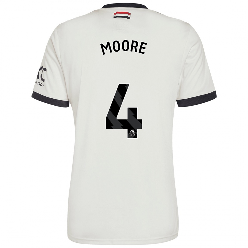 Gyermek Jade Moore #4 Törtfehér Harmadik Számú Jersey 2024/25 Mez Póló Ing