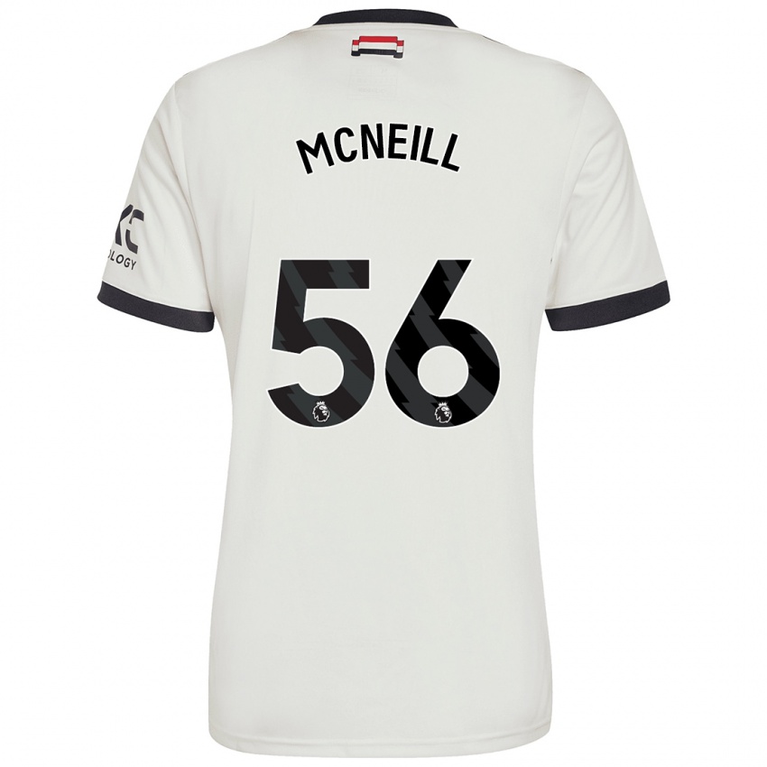 Gyermek Charlie Mcneill #56 Törtfehér Harmadik Számú Jersey 2024/25 Mez Póló Ing