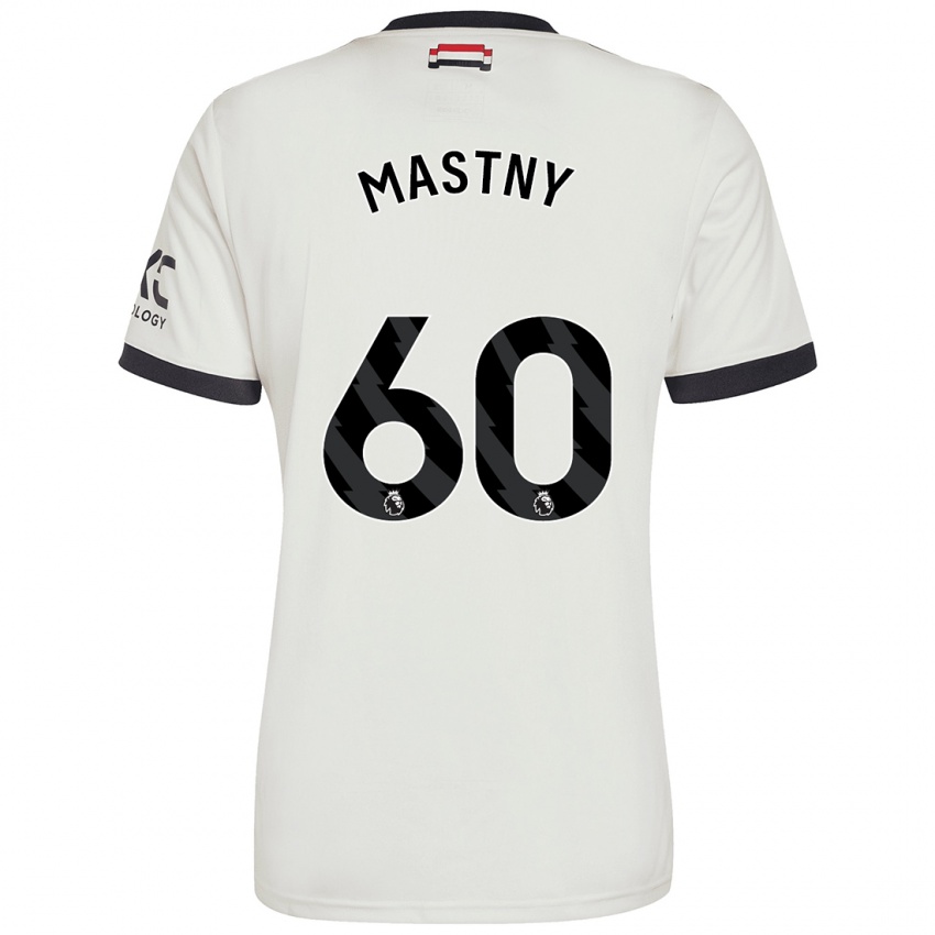 Gyermek Ondrej Mastny #60 Törtfehér Harmadik Számú Jersey 2024/25 Mez Póló Ing