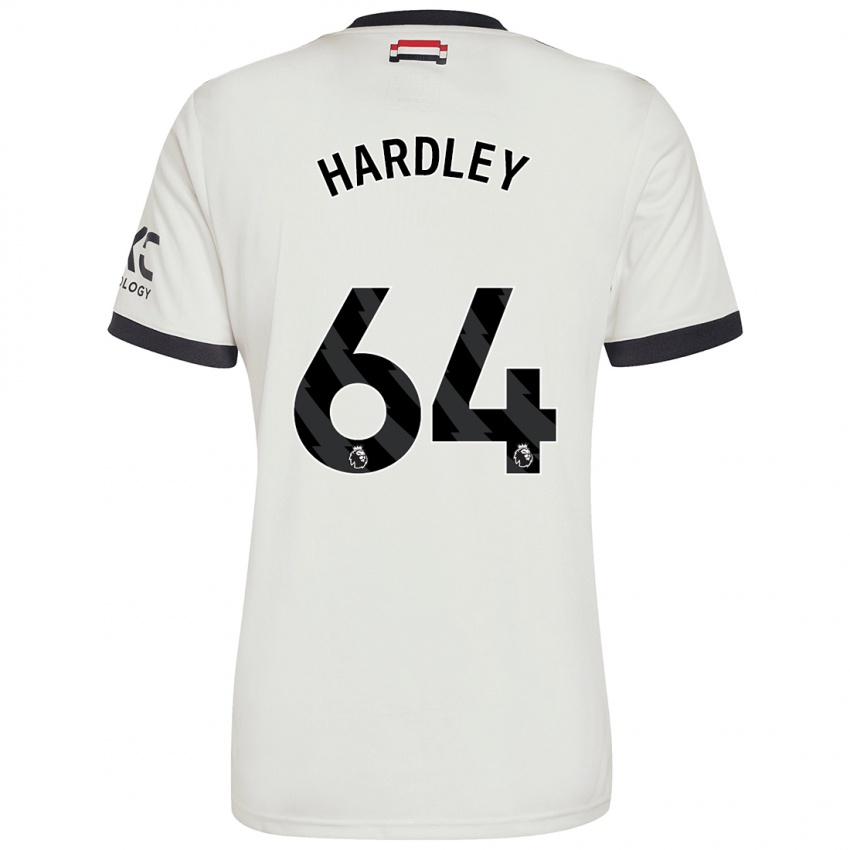 Gyermek Bjorn Hardley #64 Törtfehér Harmadik Számú Jersey 2024/25 Mez Póló Ing