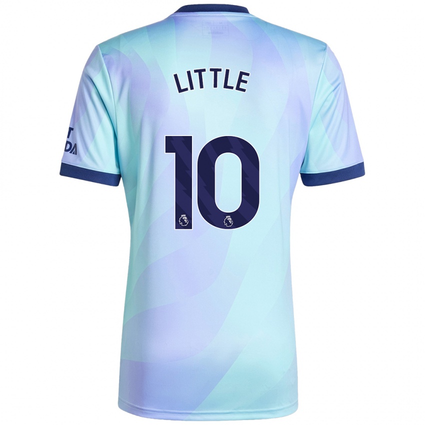 Gyermek Kim Little #10 Aqua Harmadik Számú Jersey 2024/25 Mez Póló Ing