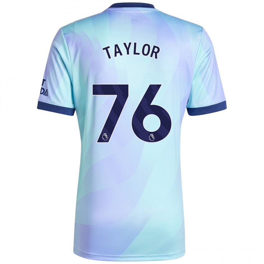 Gyermek Kido Taylor Hart #76 Aqua Harmadik Számú Jersey 2024/25 Mez Póló Ing