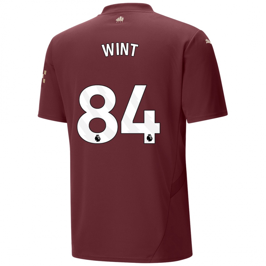 Gyermek Jack Wint #84 Gesztenyebarna Harmadik Számú Jersey 2024/25 Mez Póló Ing