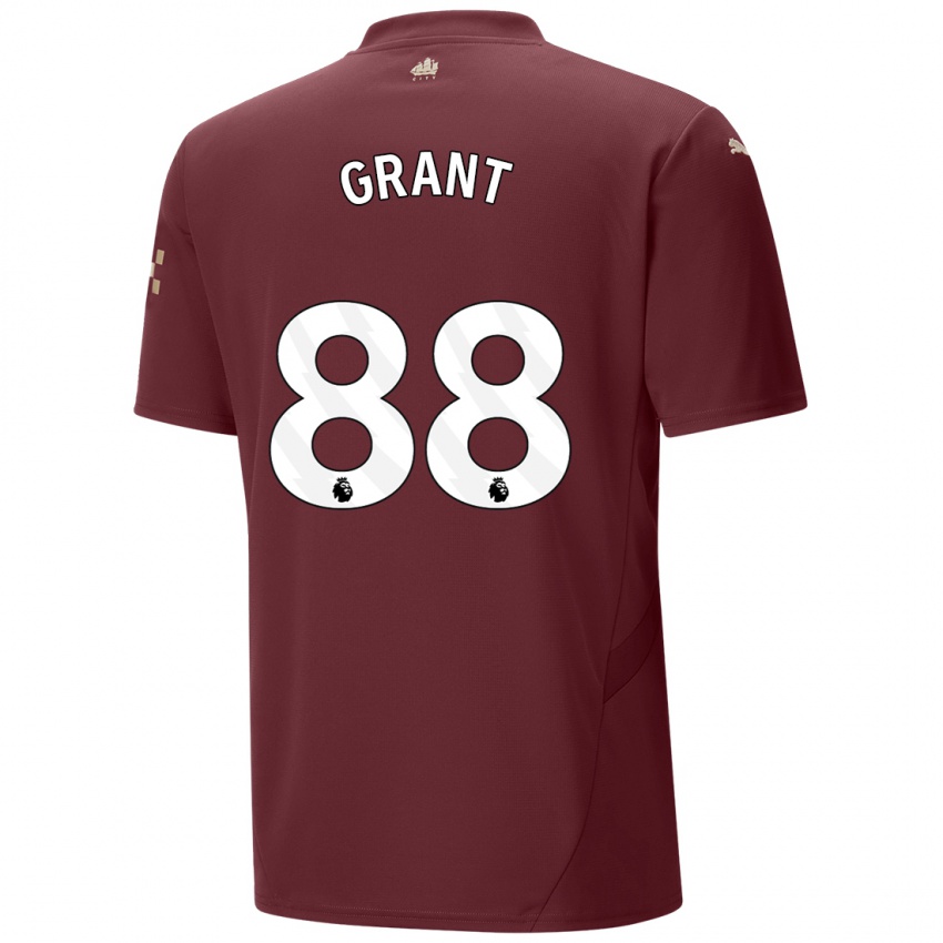 Gyermek True Grant #88 Gesztenyebarna Harmadik Számú Jersey 2024/25 Mez Póló Ing