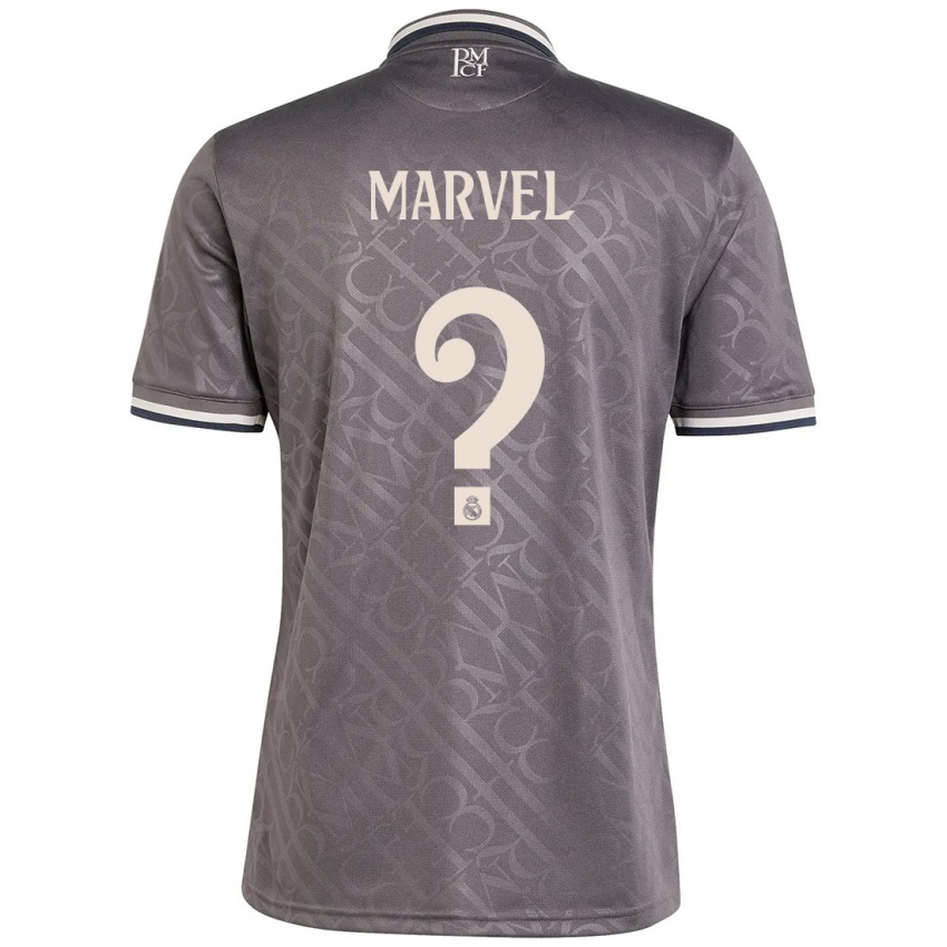 Gyermek Marvel #0 Faszén Harmadik Számú Jersey 2024/25 Mez Póló Ing