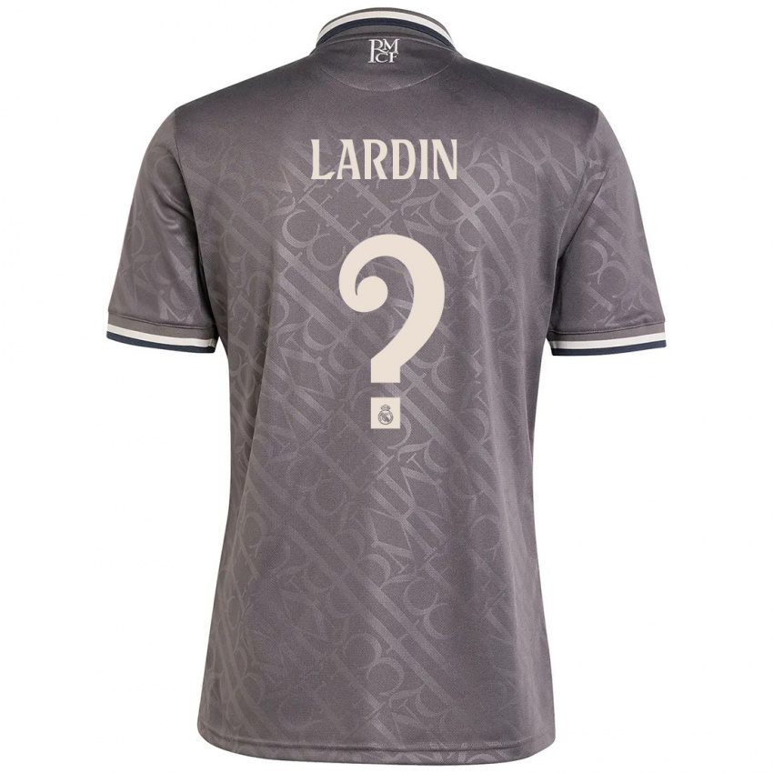 Gyermek Carlos Lardin #0 Faszén Harmadik Számú Jersey 2024/25 Mez Póló Ing