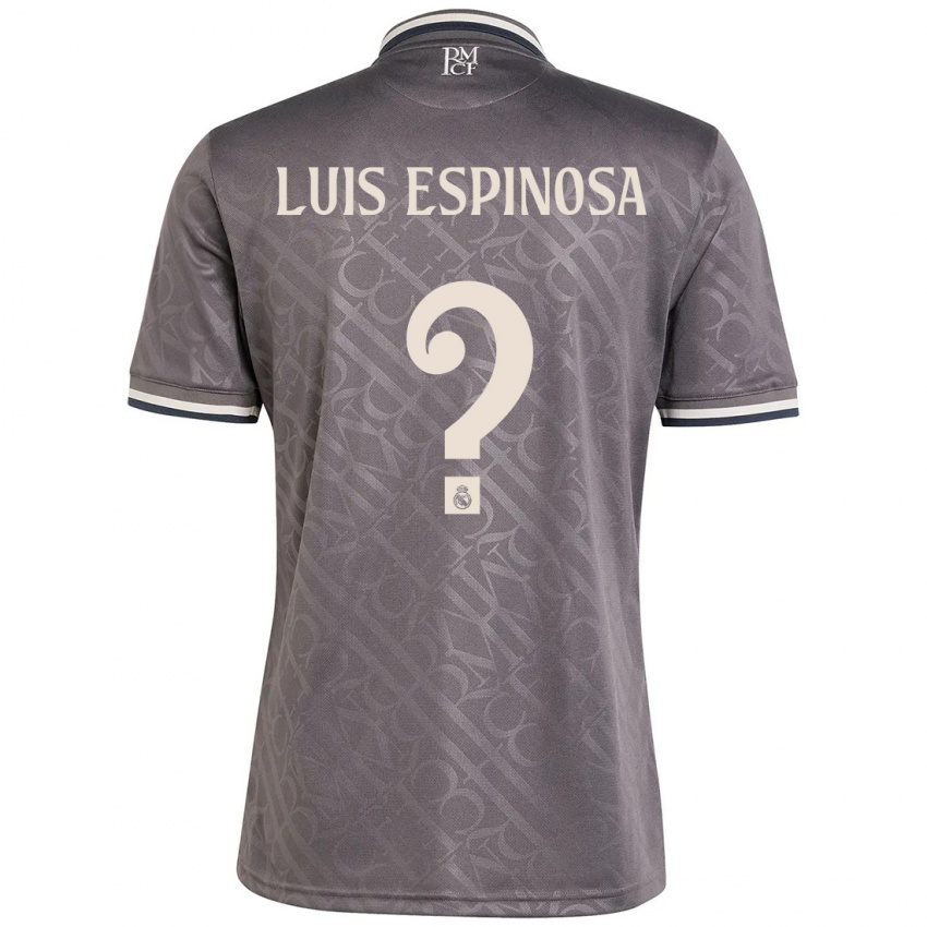 Gyermek José Luis Espinosa #0 Faszén Harmadik Számú Jersey 2024/25 Mez Póló Ing