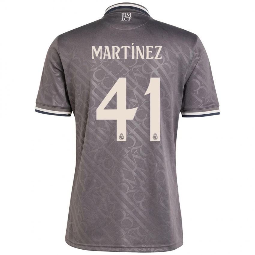 Gyermek Joan Martínez #41 Faszén Harmadik Számú Jersey 2024/25 Mez Póló Ing