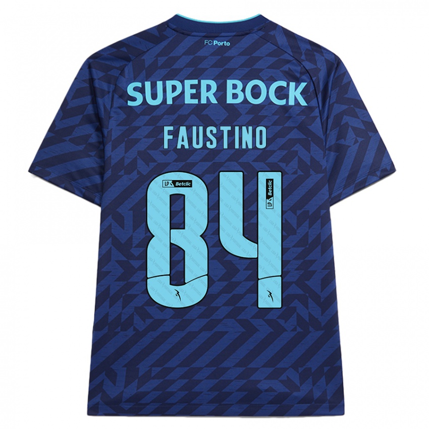 Gyermek Levi Faustino #84 Sötétkék Harmadik Számú Jersey 2024/25 Mez Póló Ing