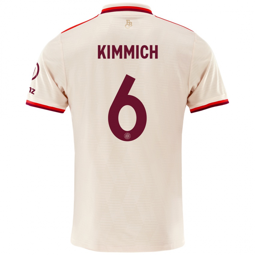 Gyermek Joshua Kimmich #6 Vászon Harmadik Számú Jersey 2024/25 Mez Póló Ing