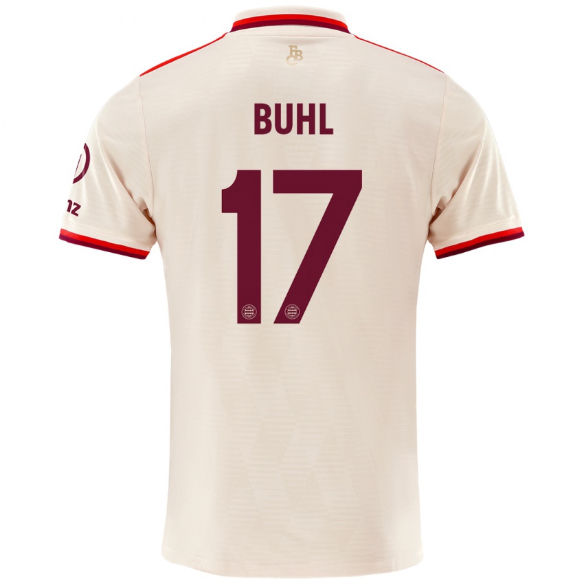 Gyermek Klara Buhl #17 Vászon Harmadik Számú Jersey 2024/25 Mez Póló Ing