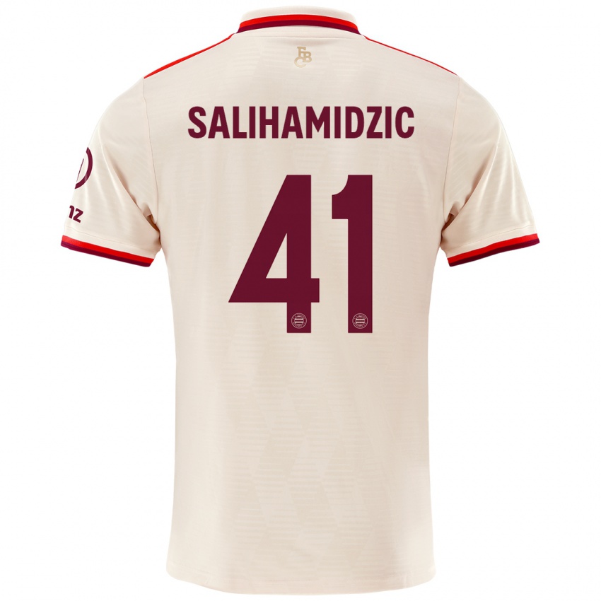 Gyermek Nick Salihamidzic #41 Vászon Harmadik Számú Jersey 2024/25 Mez Póló Ing