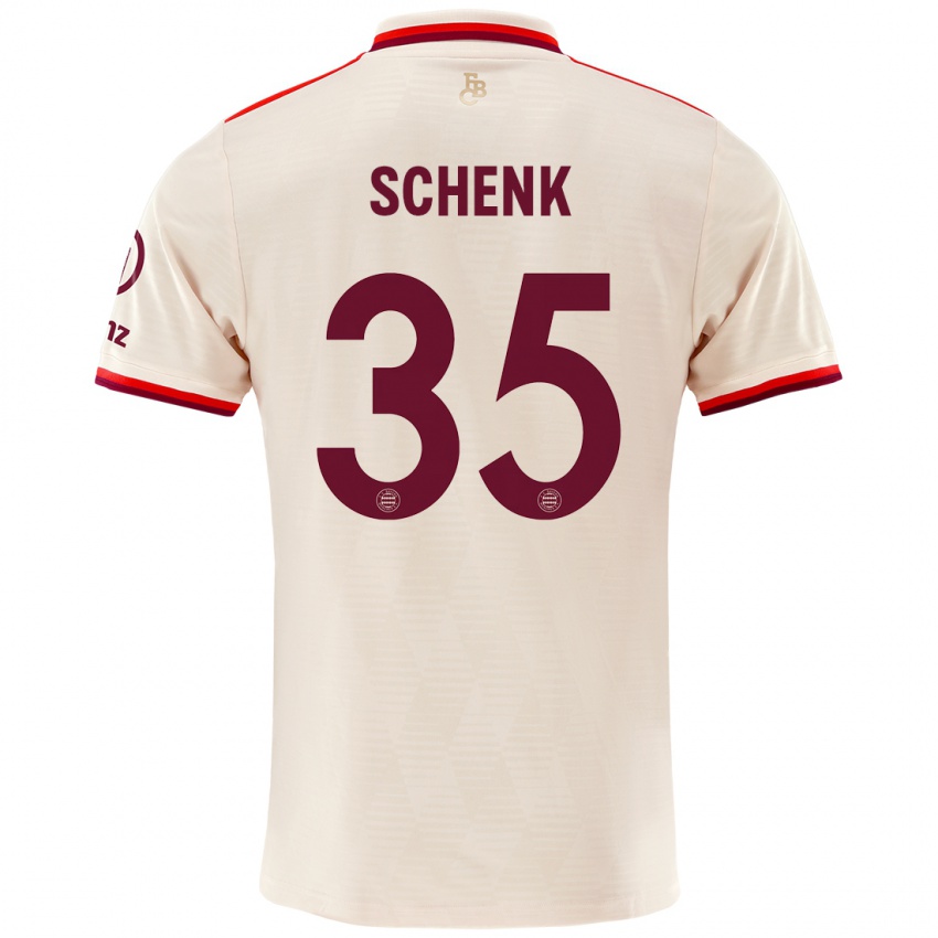 Gyermek Johannes Schenk #35 Vászon Harmadik Számú Jersey 2024/25 Mez Póló Ing