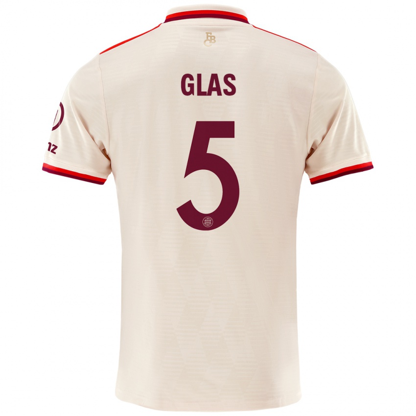 Gyermek Hanna Glas #5 Vászon Harmadik Számú Jersey 2024/25 Mez Póló Ing