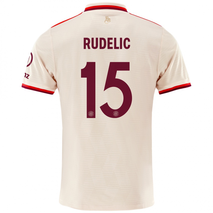 Gyermek Ivana Rudelic #15 Vászon Harmadik Számú Jersey 2024/25 Mez Póló Ing