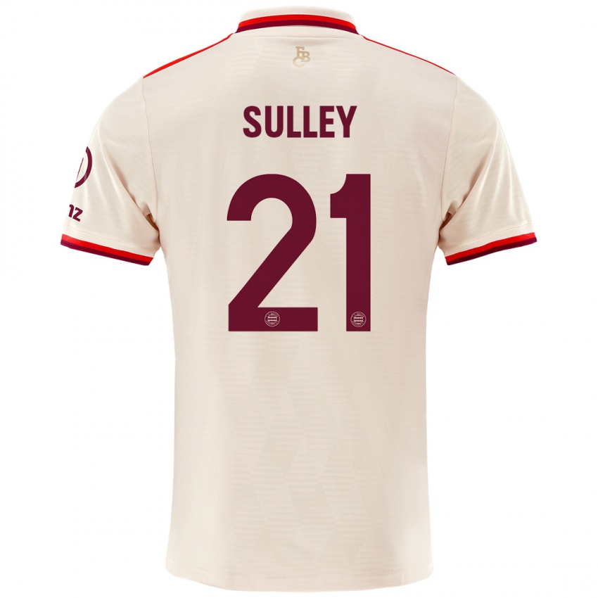 Gyermek Williams Baffour Sulley #21 Vászon Harmadik Számú Jersey 2024/25 Mez Póló Ing