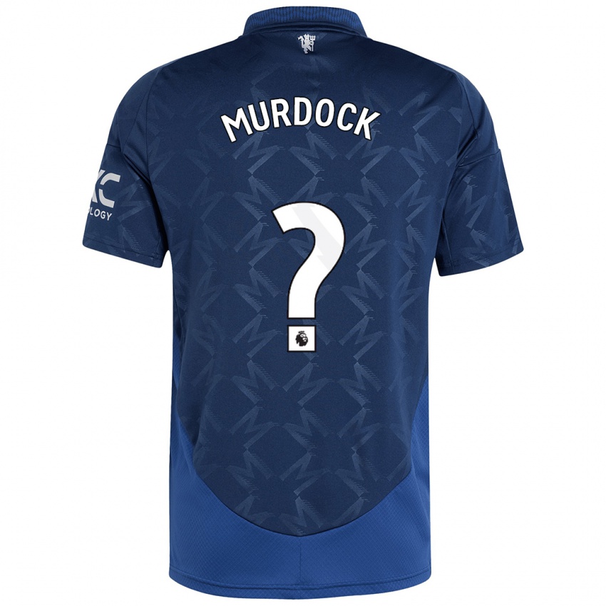 Férfi Will Murdock #0 Indigó Idegenbeli Jersey 2024/25 Mez Póló Ing