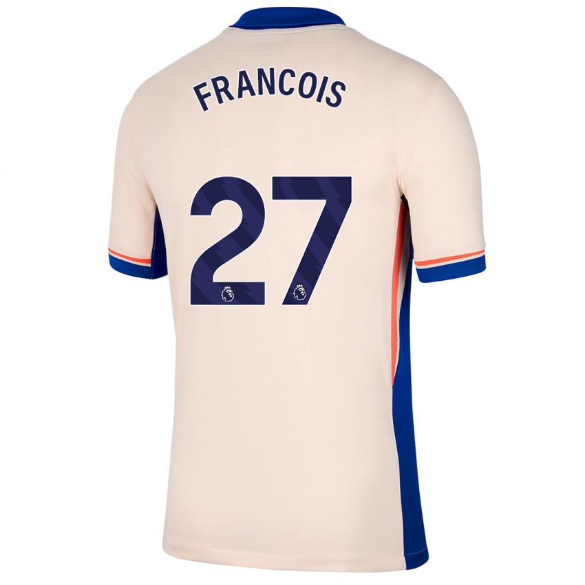 Férfi Oriane Jean-François #27 Világos Bézs Idegenbeli Jersey 2024/25 Mez Póló Ing