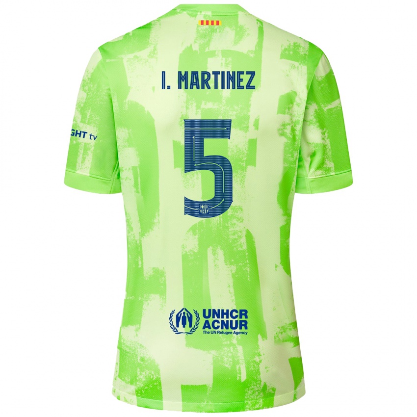 Férfi Iñigo Martínez #5 Mész Harmadik Számú Jersey 2024/25 Mez Póló Ing