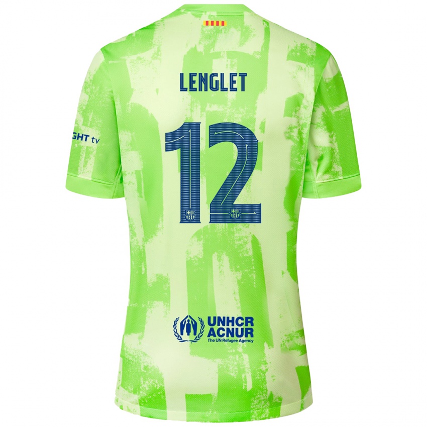 Férfi Clément Lenglet #12 Mész Harmadik Számú Jersey 2024/25 Mez Póló Ing