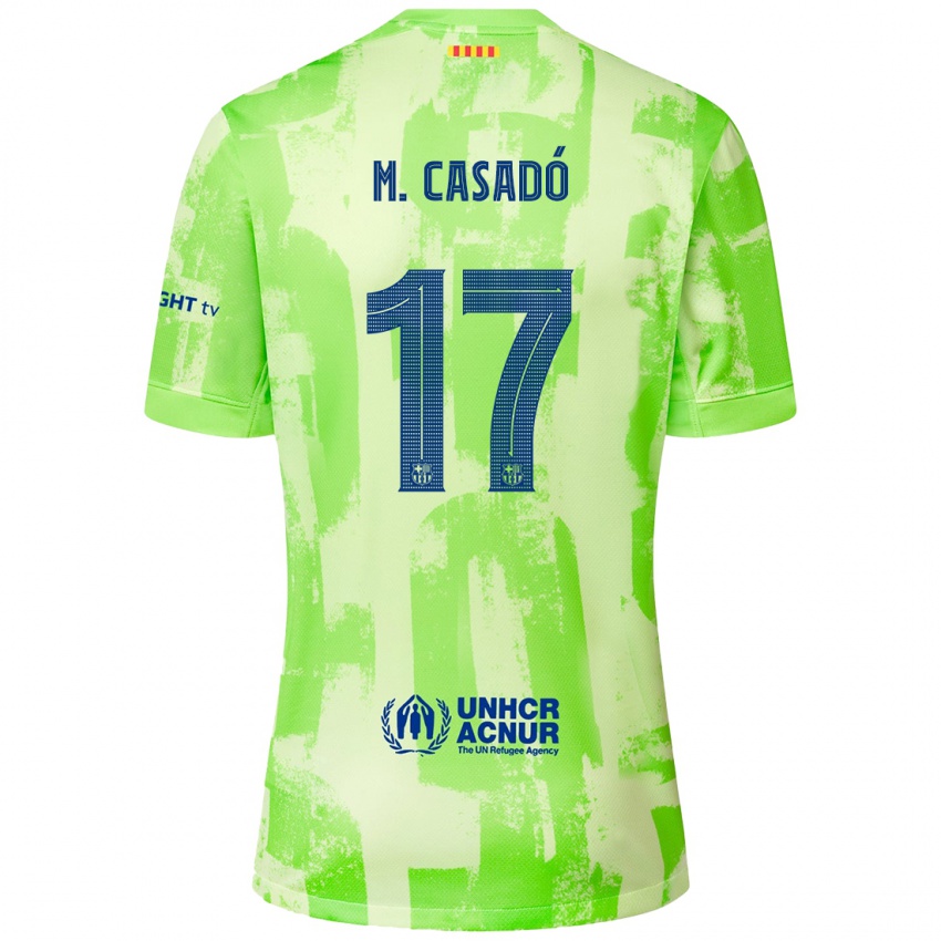 Férfi Marc Casado #17 Mész Harmadik Számú Jersey 2024/25 Mez Póló Ing