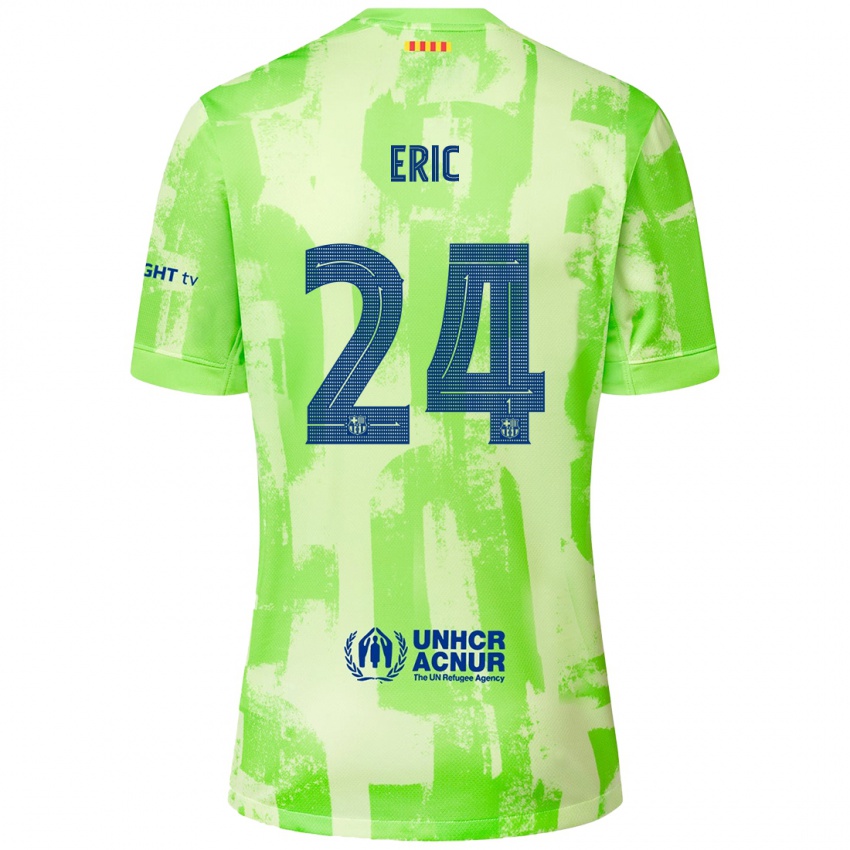 Férfi Eric Garcia #24 Mész Harmadik Számú Jersey 2024/25 Mez Póló Ing