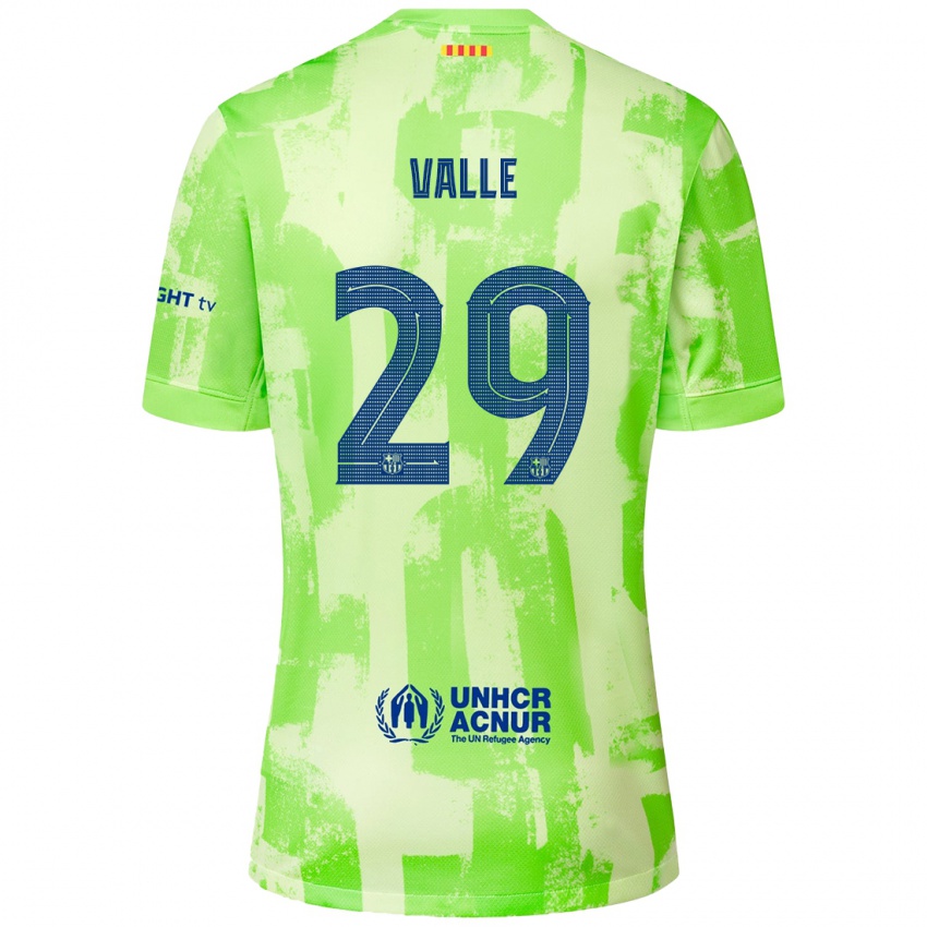 Férfi Álex Valle #29 Mész Harmadik Számú Jersey 2024/25 Mez Póló Ing