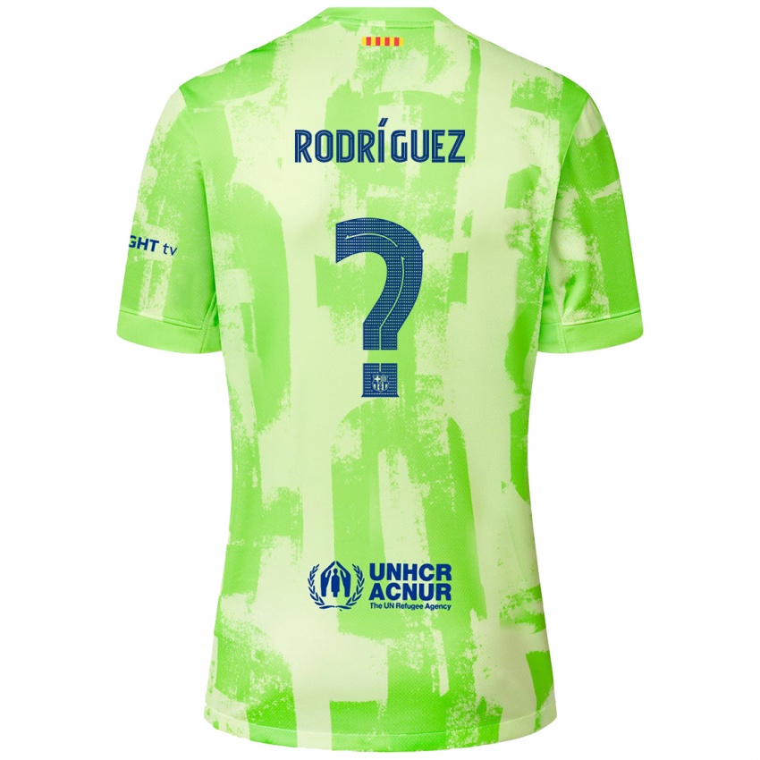 Férfi Alfredo Rodríguez #0 Mész Harmadik Számú Jersey 2024/25 Mez Póló Ing