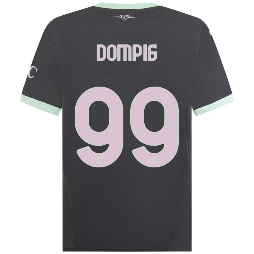 Férfi Chanté Dompig #99 Szürke Harmadik Számú Jersey 2024/25 Mez Póló Ing