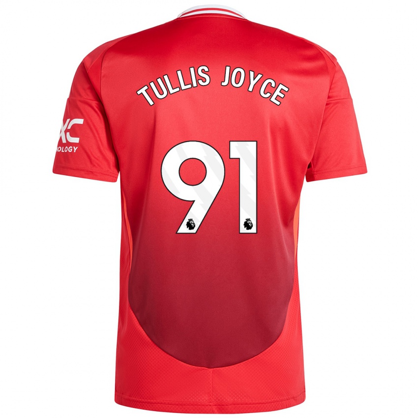 Női Phallon Tullis-Joyce #91 Élénkpiros Hazai Jersey 2024/25 Mez Póló Ing