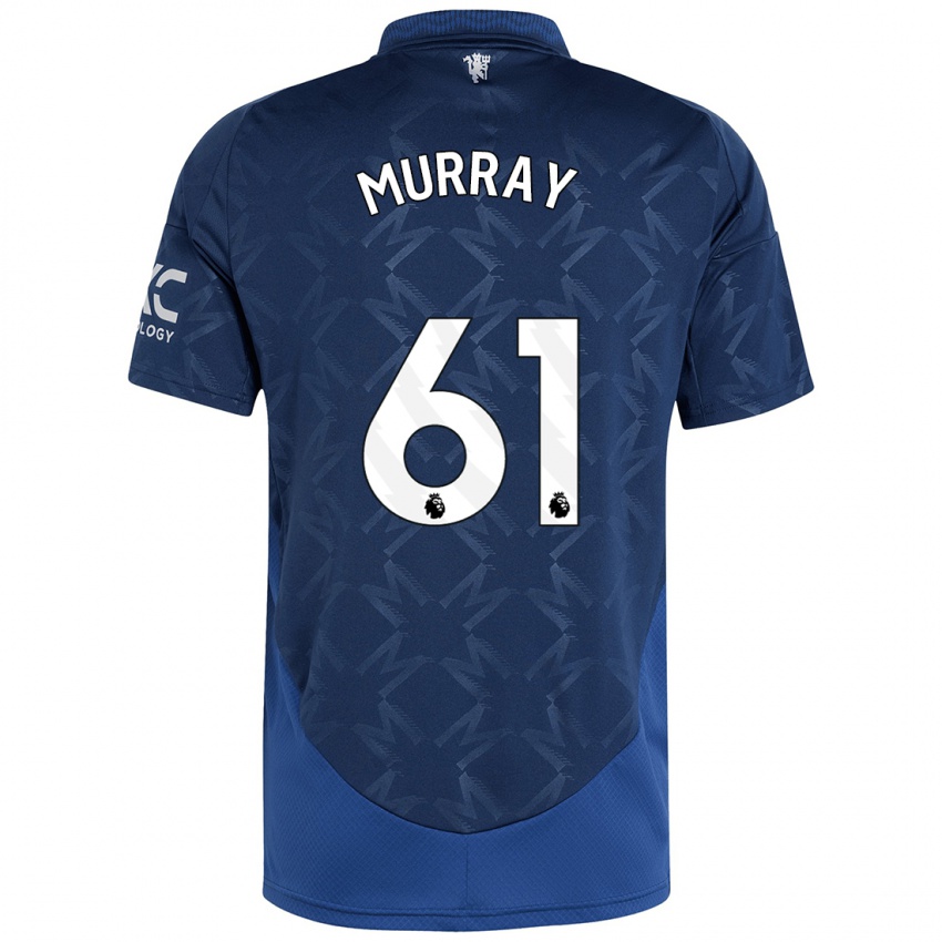 Női Sam Murray #61 Indigó Idegenbeli Jersey 2024/25 Mez Póló Ing