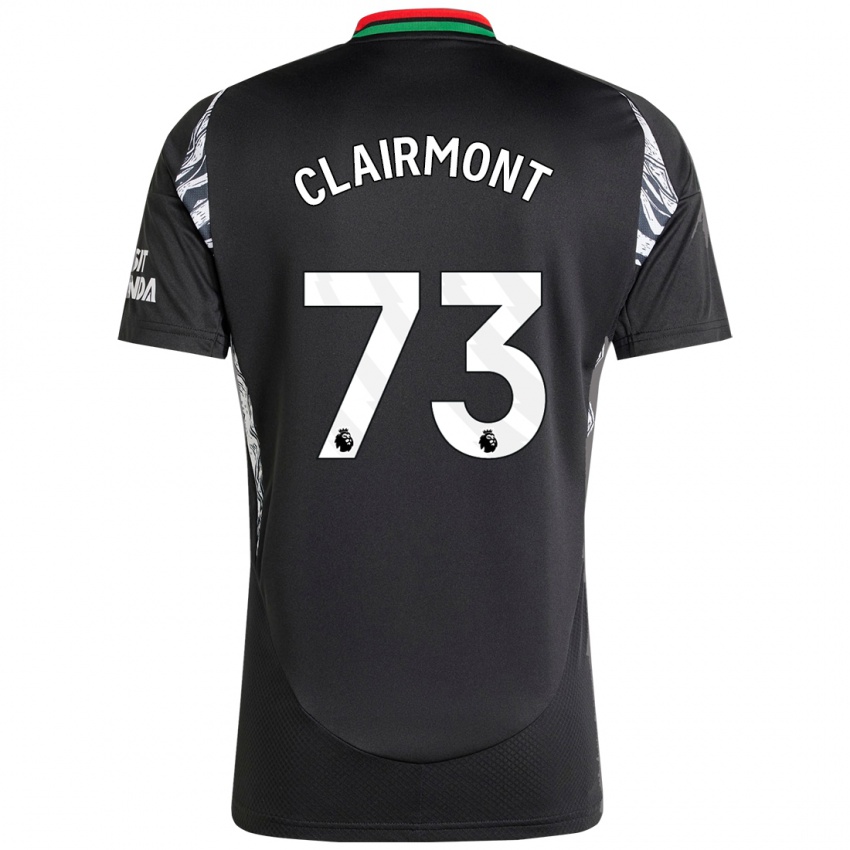 Női Reece Clairmont #73 Fekete Idegenbeli Jersey 2024/25 Mez Póló Ing