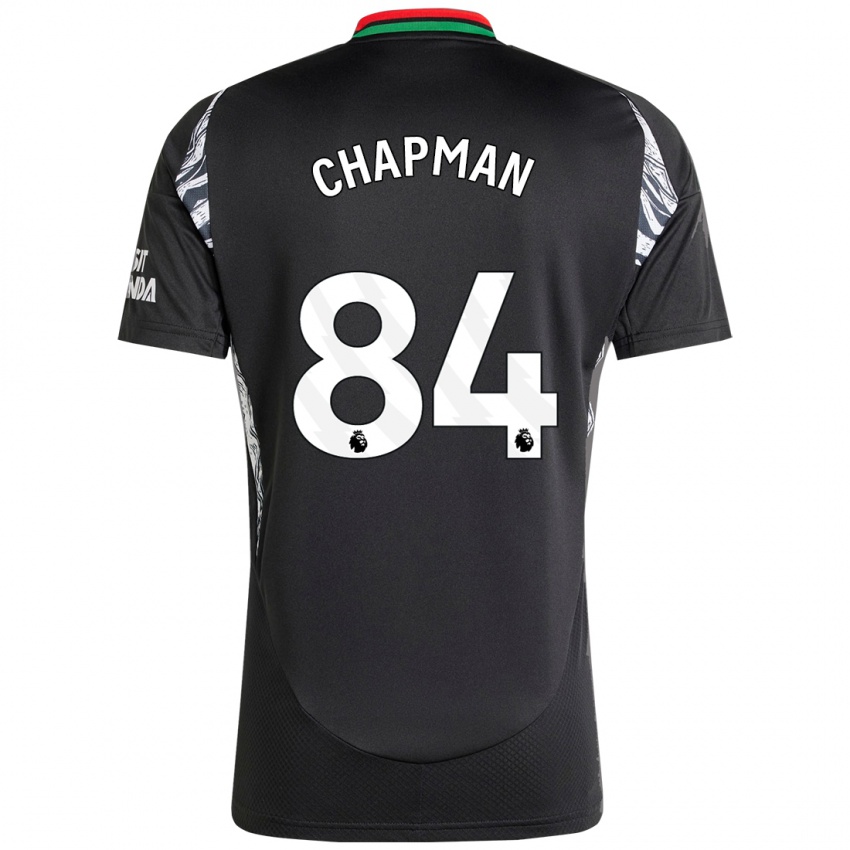 Női Samuel Chapman #84 Fekete Idegenbeli Jersey 2024/25 Mez Póló Ing