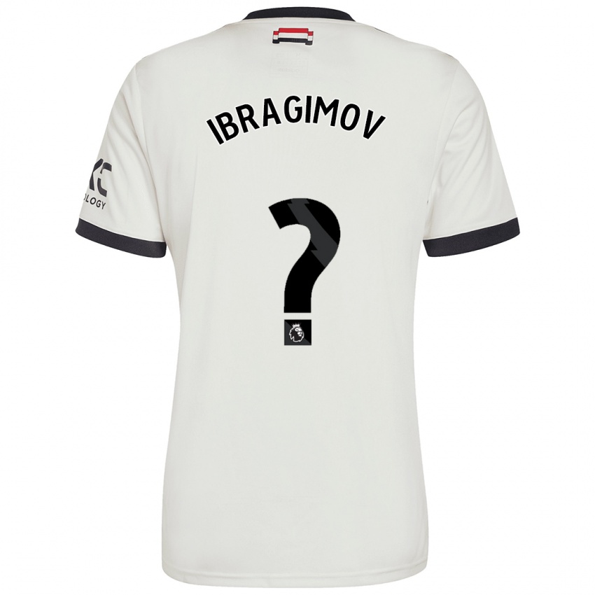 Női Amir Ibragimov #0 Törtfehér Harmadik Számú Jersey 2024/25 Mez Póló Ing