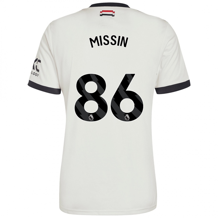 Női Ashton Missin #86 Törtfehér Harmadik Számú Jersey 2024/25 Mez Póló Ing