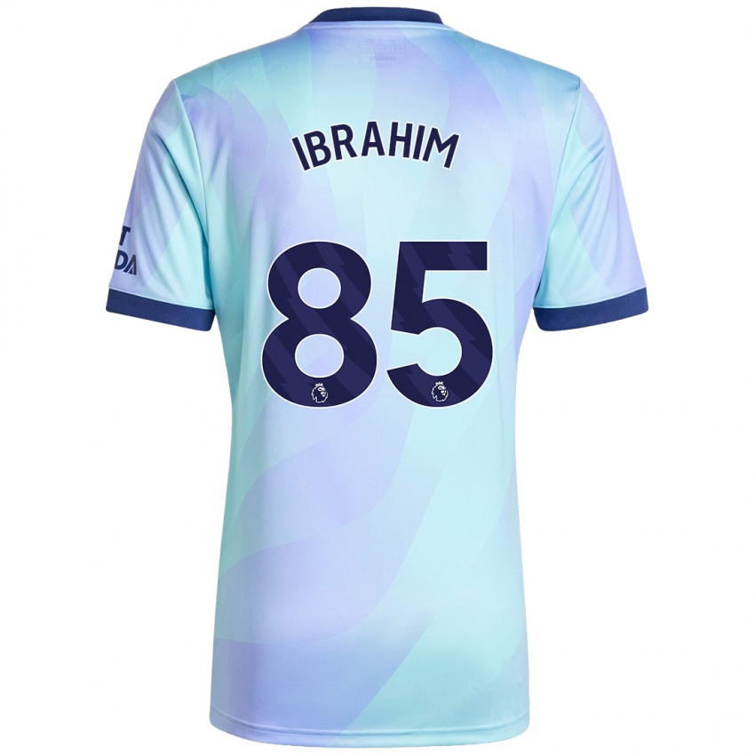 Női Ife Ibrahim #85 Aqua Harmadik Számú Jersey 2024/25 Mez Póló Ing