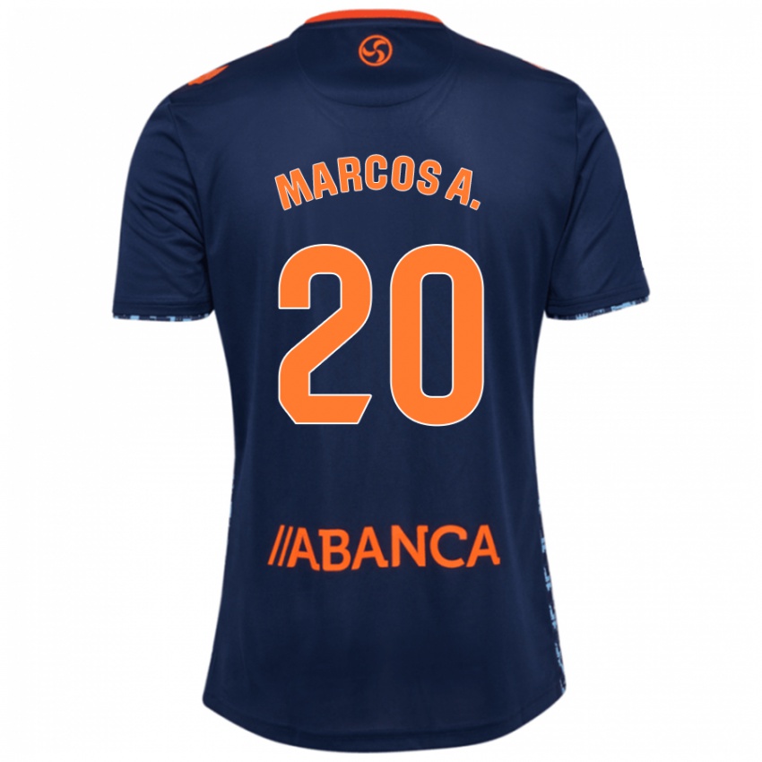 Gyermek Marcos Alonso #20 Fekete Piros Idegenbeli Jersey 2024/25 Mez Póló Ing