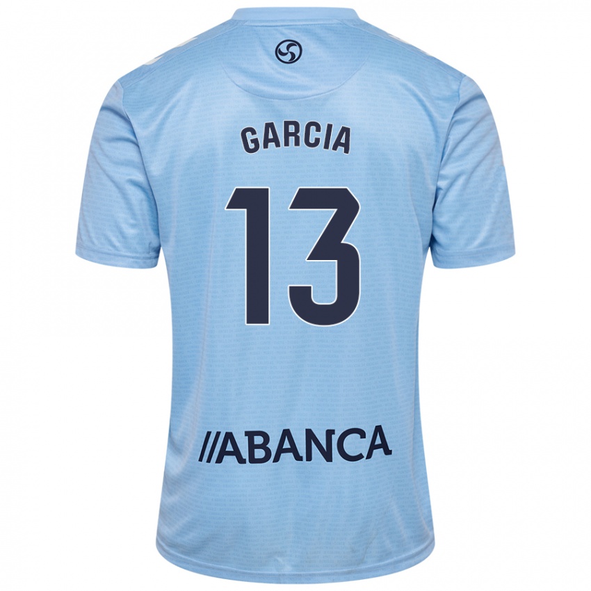 Gyermek Raúl García #13 Ég Kék Hazai Jersey 2024/25 Mez Póló Ing