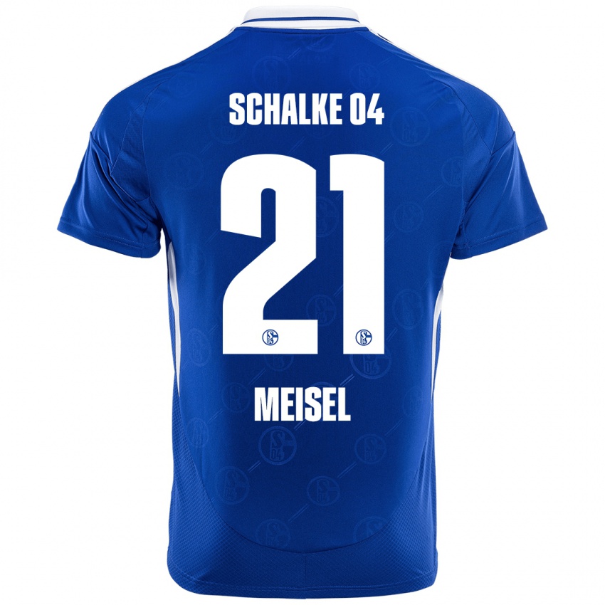 Gyermek Kelsey Meisel #21 Királykék Hazai Jersey 2024/25 Mez Póló Ing