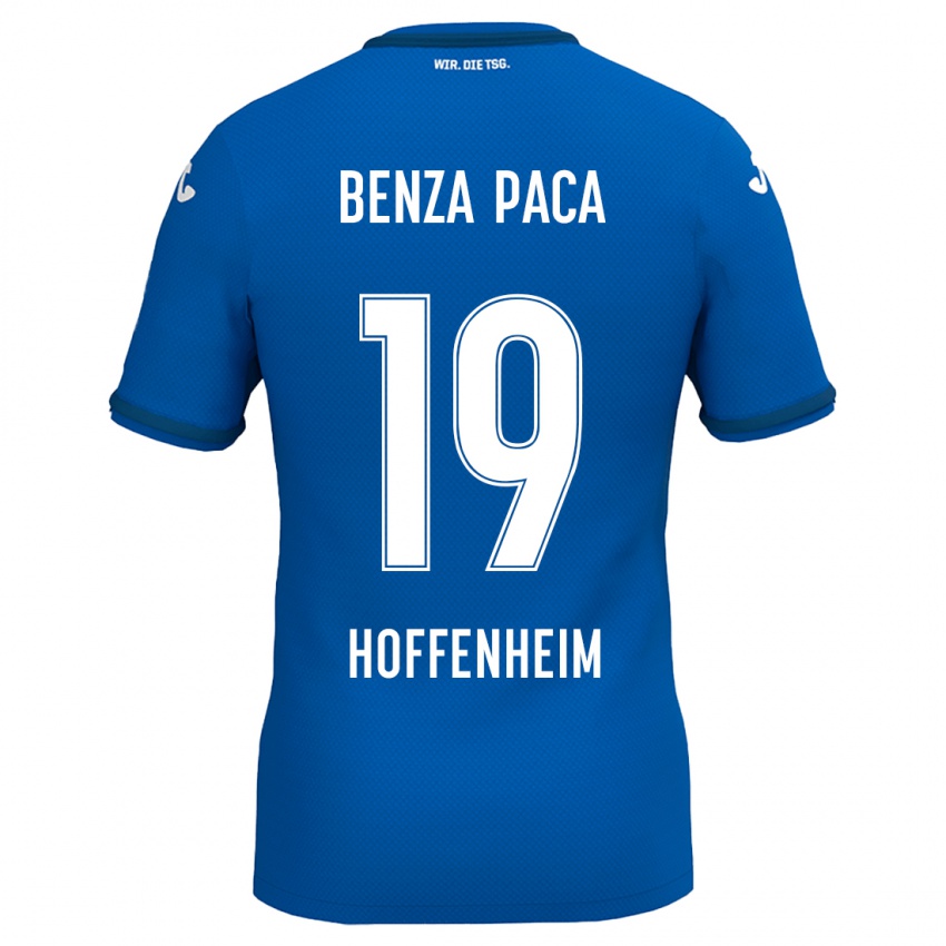 Gyermek Lynes Benza Paca #19 Királykék Hazai Jersey 2024/25 Mez Póló Ing